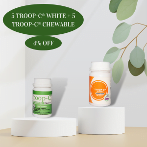 5 Troop-C® White + 5 Troop-C® Chewable