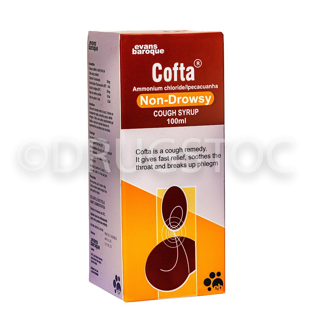 Cofta Cough Syrup 100ml Troop Pharmacy