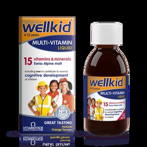 Wellkid Multivitamin Liquid 4-12 Years – Troop Pharmacy