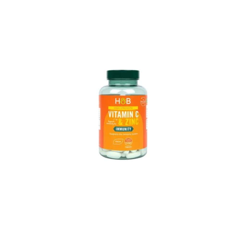 Holland and Barrett Vitamin C & Zinc by 120 – Troop Pharmacy
